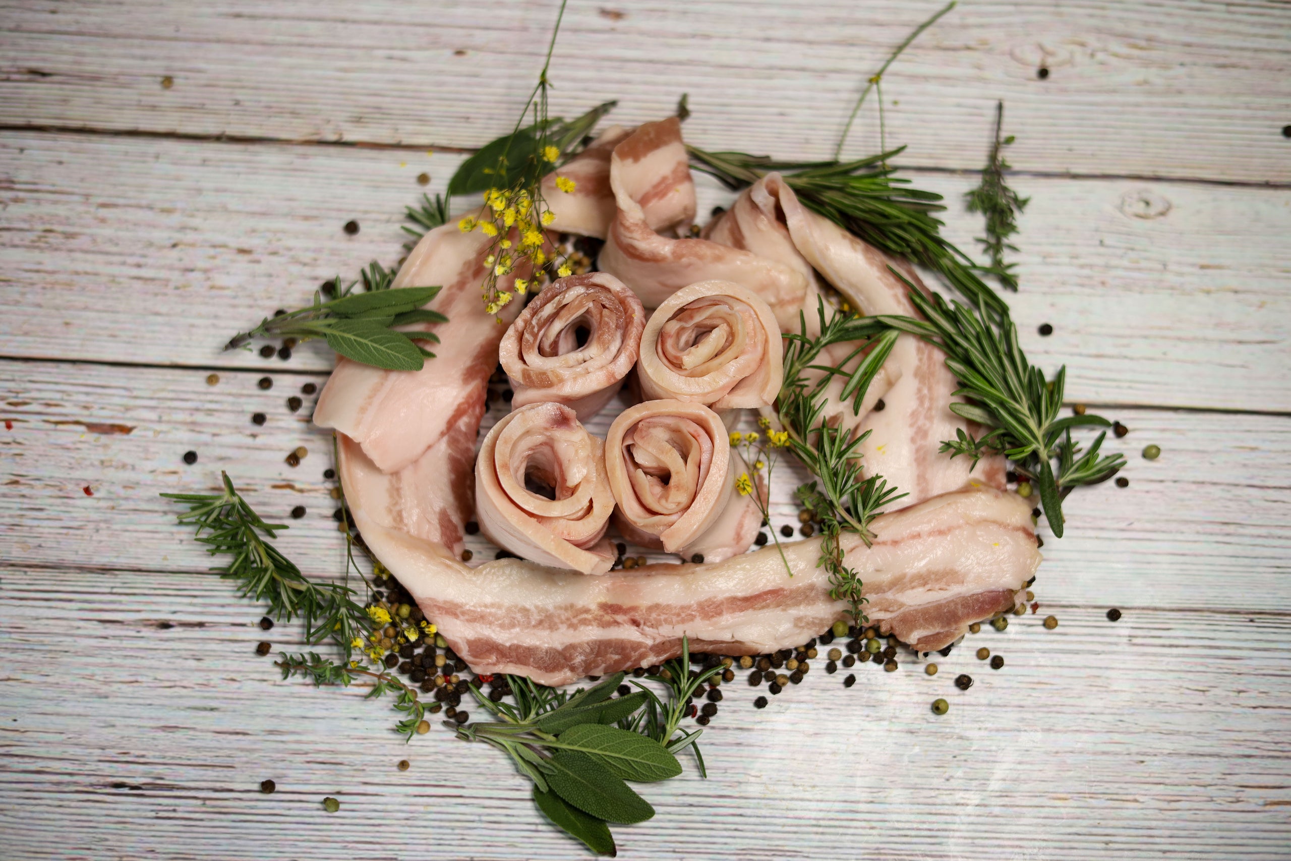 Pork Belly (1lb sliced) Las Vegas Livestock